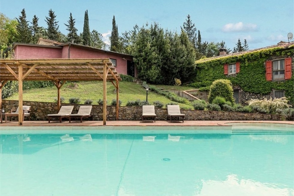 pool, berså, bostad i Italien